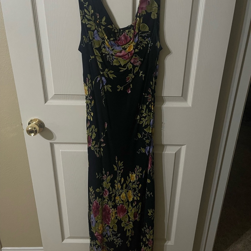 MaJick Floral Sleeveless Maxi Dress